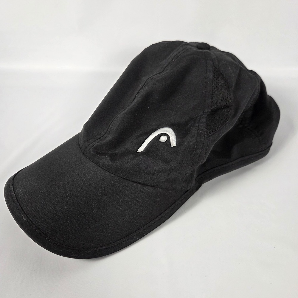 HEAD Sporty Mesh Performance Tennis Hat Black Adjustable One Size OS